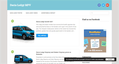 Desktop Screenshot of dacialodgympv.com